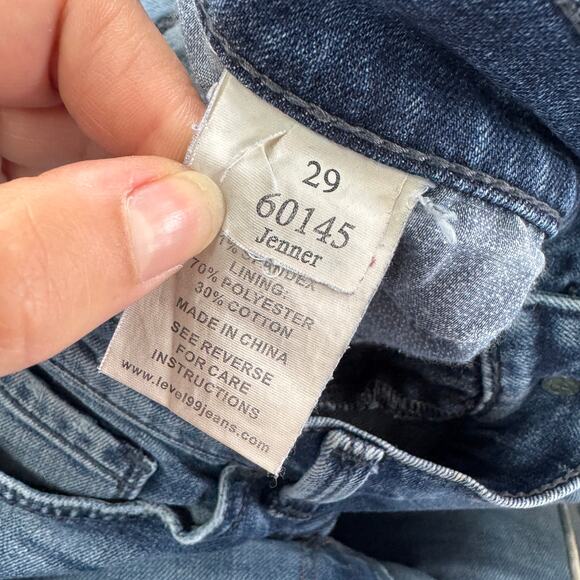 Level 99 Jeans Womens 29 Blue Denim Sienna Tomboy in Jenner‎ Anthropologie - Picture 5 of 9